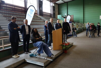 Discours de monsieur Patrick Karam, vice-président de la région Ile-de-France en charge des sports - Agrandir l'image 12 sur 12, fenêtre modale